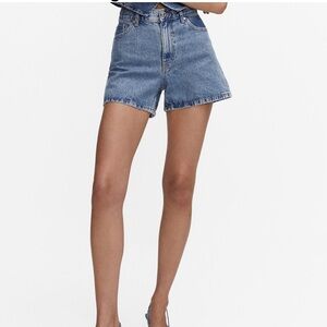 MANGO Denim Shorts